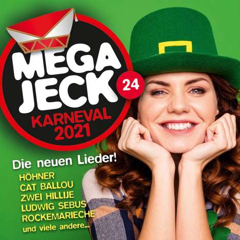 Megajeck 24: Karneval 2021: Die neuen Lieder!, CD