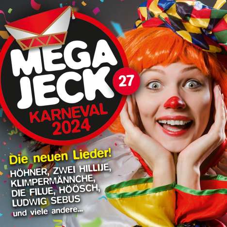 Megajeck 27: Karneval 2024, CD