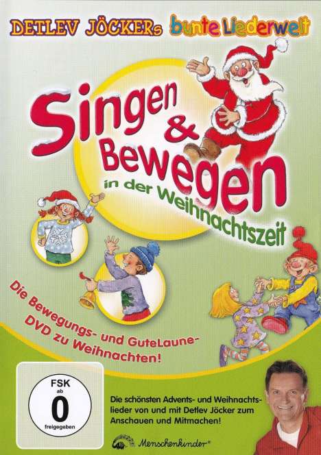 Detlev Jöcker: Singen und bewegen in der Weihnachtszeit, DVD