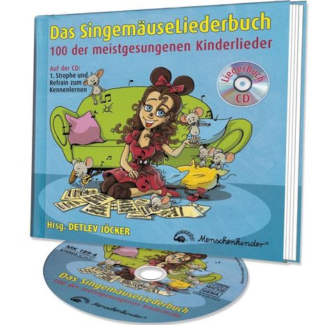 Detlev Jöcker: Das Singemäuse Liederbuch (Liederhörbuch), CD