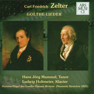 Karl Friedrich Zelter (1758-1832): Goethe-Lieder Vol.1 &amp; 2, 2 CDs