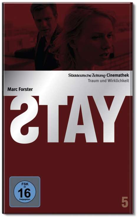 Stay (SZ-Cinemathek Traum und Wirklichkeit), DVD
