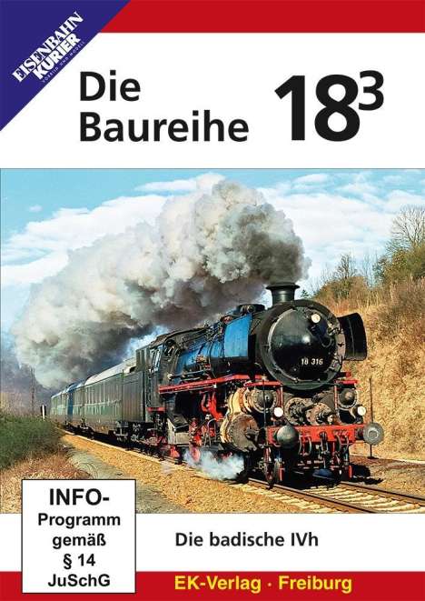 Die Baureihe 18.3 - Die badische IVh, DVD