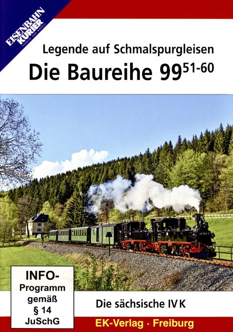 Die Baureihe 99.51-60 - Legende auf Schmalspurgleisen, DVD