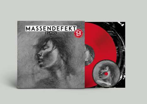 Massendefekt: Echos (180g) (Limited Numbered Edition) (Red Vinyl), 1 LP und 1 CD