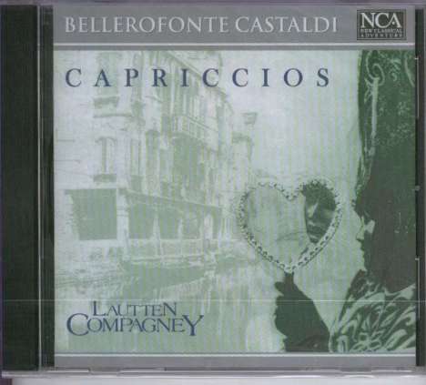 Bellerofonte Castaldi (1581-1649): Capriccios, CD