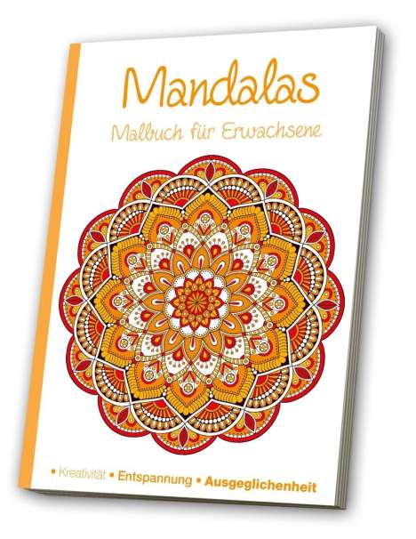 Malbuch für Erwachsene - Mandalas, Buch