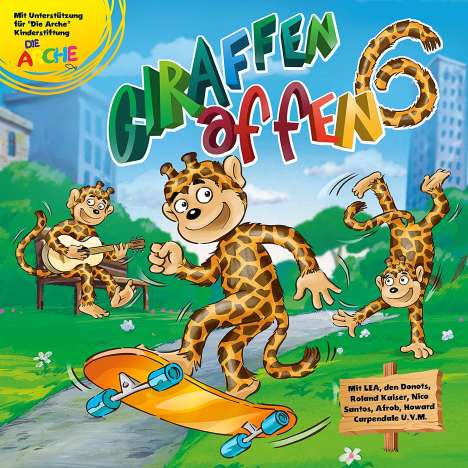 Giraffenaffen 6, CD