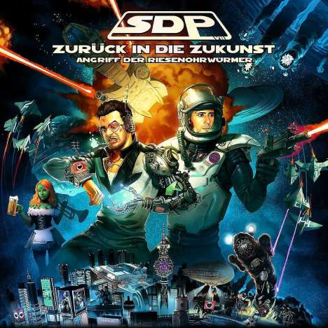 SDP: Zurück in die Zukunst (Neue Premium Edition), 1 CD und 1 DVD