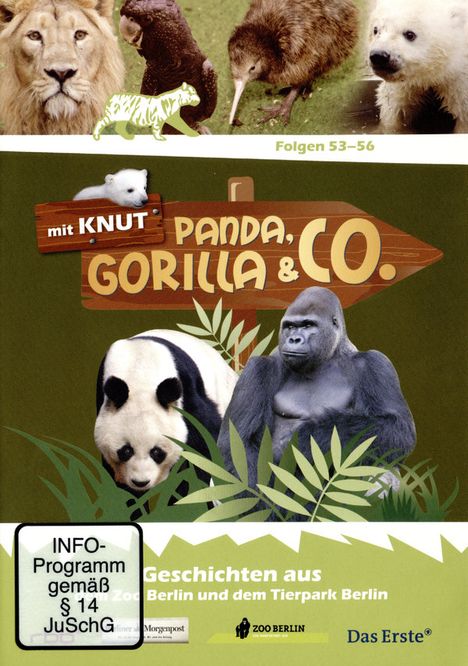 Panda, Gorilla &amp; Co. Vol. 6 (Folgen 53-56), DVD