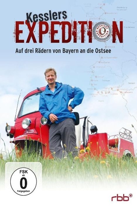 Kesslers Expedition: Auf drei Rädern von Bayern an die Ostsee, 2 DVDs