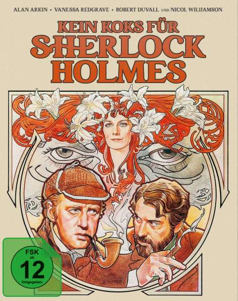 Kein Koks für Sherlock Holmes (Blu-ray &amp; DVD im Mediabook), 1 Blu-ray Disc und 1 DVD