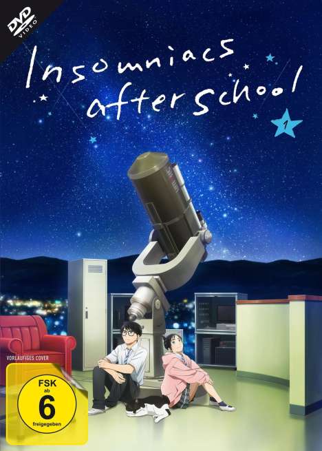Insomniacs after School Vol. 1, DVD