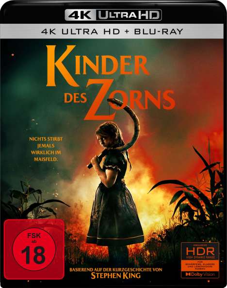 Kinder des Zorns (2023) (Ultra HD Blu-ray &amp; Blu-ray), 1 Ultra HD Blu-ray und 1 Blu-ray Disc