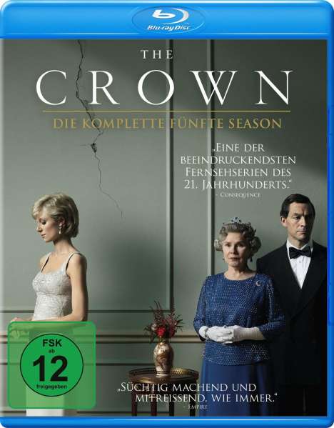 The Crown Staffel 5 (Blu-ray), 4 Blu-ray Discs