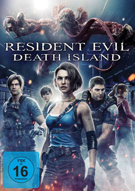 Resident Evil: Death Island, DVD