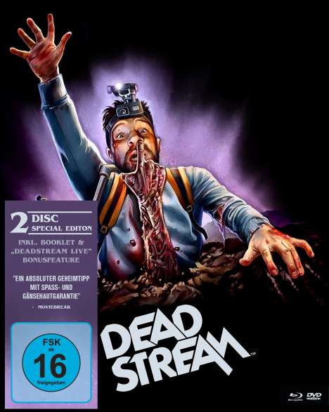 Deadstream (Blu-ray &amp; DVD im Mediabook), 1 Blu-ray Disc und 1 DVD