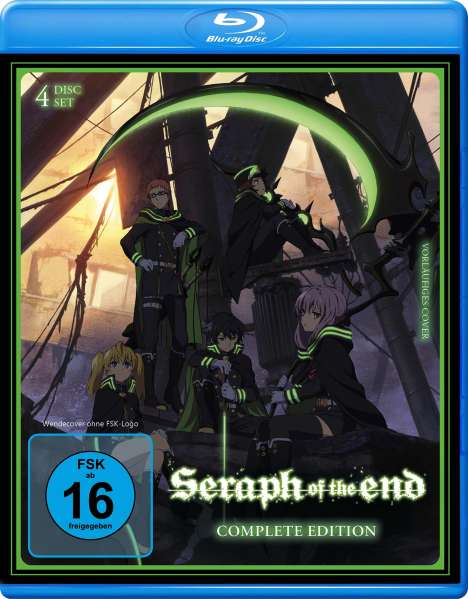 Seraph of the End (Komplette Serie) (Blu-ray), 4 Blu-ray Discs