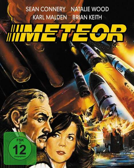 Meteor (Blu-ray &amp; DVD im Mediabook), 1 Blu-ray Disc und 1 DVD