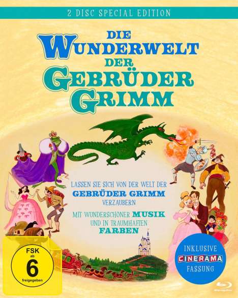 Die Wunderwelt der Gebrüder Grimm (Special Edition) (Blu-ray), 2 Blu-ray Discs