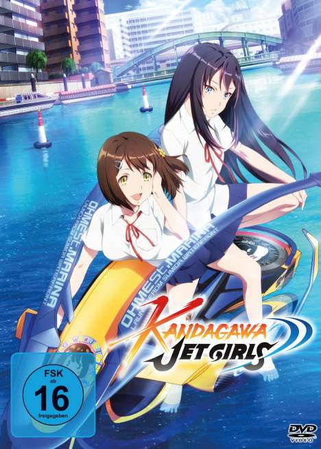 Kandagawa Jet Girls (Komplett-Set), 4 DVDs