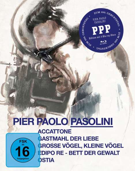 Pier Paolo Pasolini Collection (Blu-ray), 5 Blu-ray Discs