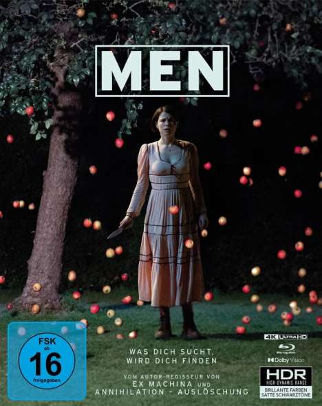 Men - Was dich sucht, wird dich finden (Ultra HD Blu-ray &amp; Blu-ray im Mediabook), 1 Ultra HD Blu-ray und 1 Blu-ray Disc