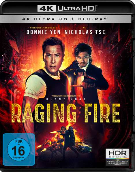 Raging Fire (Ultra HD Blu-ray &amp; Blu-ray), 1 Ultra HD Blu-ray und 1 Blu-ray Disc