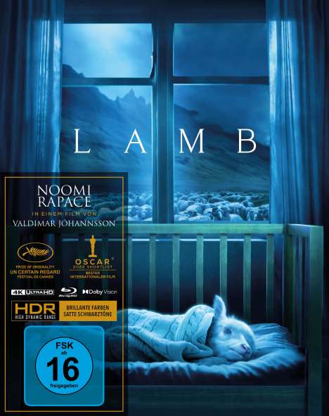 Lamb (Ultra HD Blu-ray &amp; Blu-ray im Mediabook), 1 Ultra HD Blu-ray und 1 Blu-ray Disc