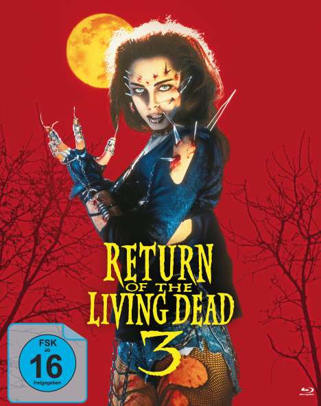 Return of the Living Dead 3 (Blu-ray im Mediabook), 2 Blu-ray Discs