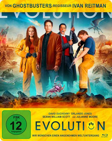 Evolution (Blu-ray im Steelbook), Blu-ray Disc
