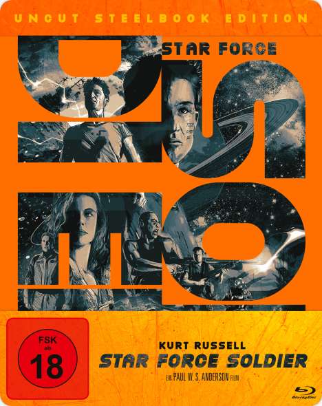 Star Force Soldier (Blu-ray im Steelbook), Blu-ray Disc