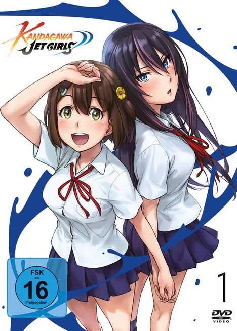 Kandagawa Jet Girls Vol. 1, 2 DVDs