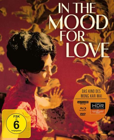 In the Mood for Love (Special Edition) (Ultra HD Blu-ray, Blu-ray &amp; DVD), 1 Ultra HD Blu-ray, 1 Blu-ray Disc und 1 DVD