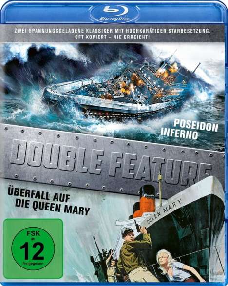 Poseidon Inferno / Überfall auf der Queen Mary (Blu-ray), 2 Blu-ray Discs