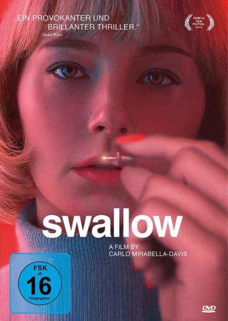 Swallow, DVD