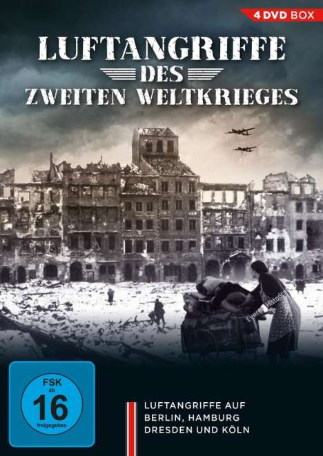 Luftangriffe des Zweiten Weltkrieges, 4 DVDs