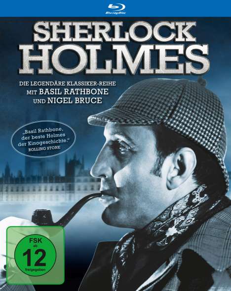 Sherlock Holmes Edition (Keepcase) (Blu-ray), 7 Blu-ray Discs