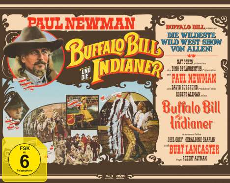 Buffalo Bill und die Indianer (Blu-ray &amp; DVD im Mediabook), 1 Blu-ray Disc und 1 DVD