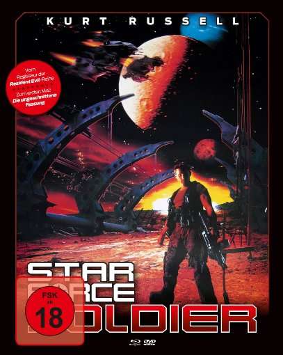 Star Force Soldier (Blu-ray &amp; DVD im Mediabook), 1 Blu-ray Disc und 1 DVD
