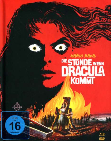 Die Stunde, wenn Dracula kommt (Blu-ray &amp; DVD im Mediabook), 1 Blu-ray Disc und 2 DVDs