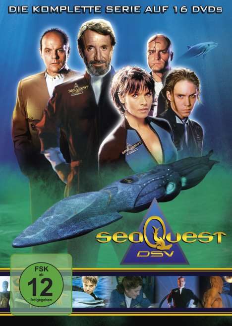 SeaQuest DSV (Komplette Serie), 16 DVDs