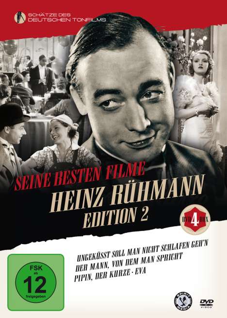 Heinz Rühmann Editon 2 - Seine besten Filme (Neuauflage), 4 DVDs