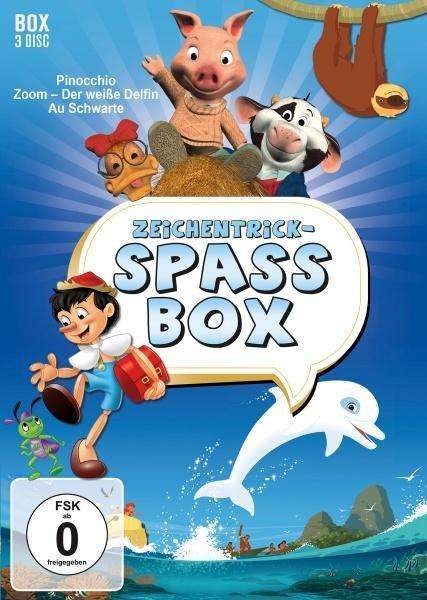 Zeichentrick-Spassbox, 3 DVDs