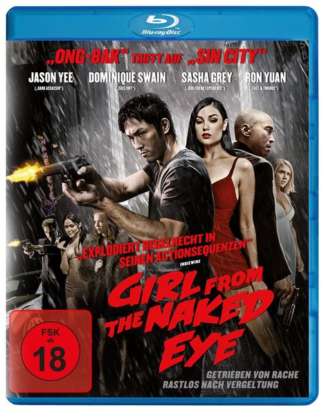 Girl from the Naked Eye (Blu-ray), Blu-ray Disc