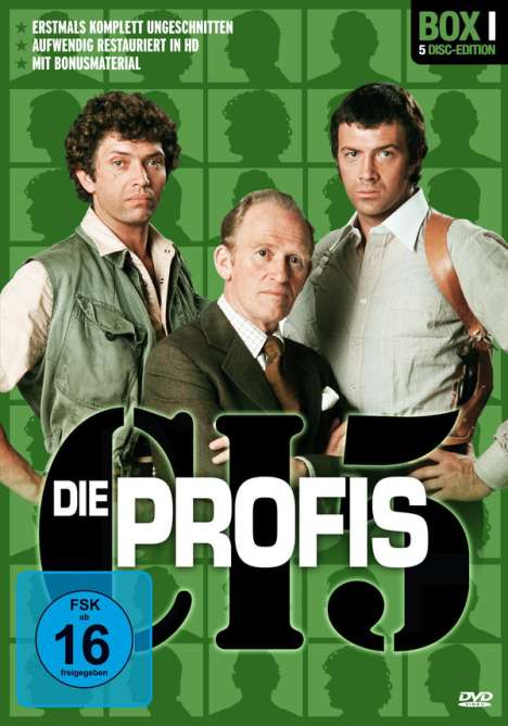 Die Profis Box 1, 5 DVDs
