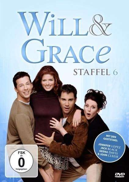 Will &amp; Grace Season 6, 4 DVDs