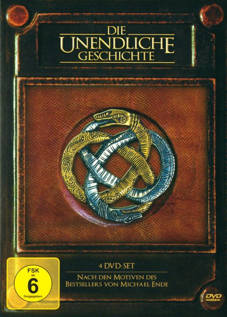Die unendliche Geschichte - Die Abenteuer gehen weiter (TV-Serie), 4 DVDs