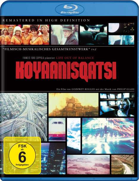 Koyaanisqatsi (OmU) (Blu-ray), Blu-ray Disc