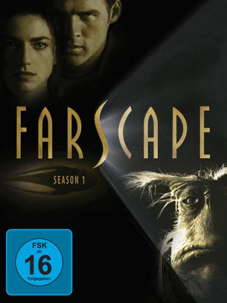 Farscape Season 1, 8 DVDs